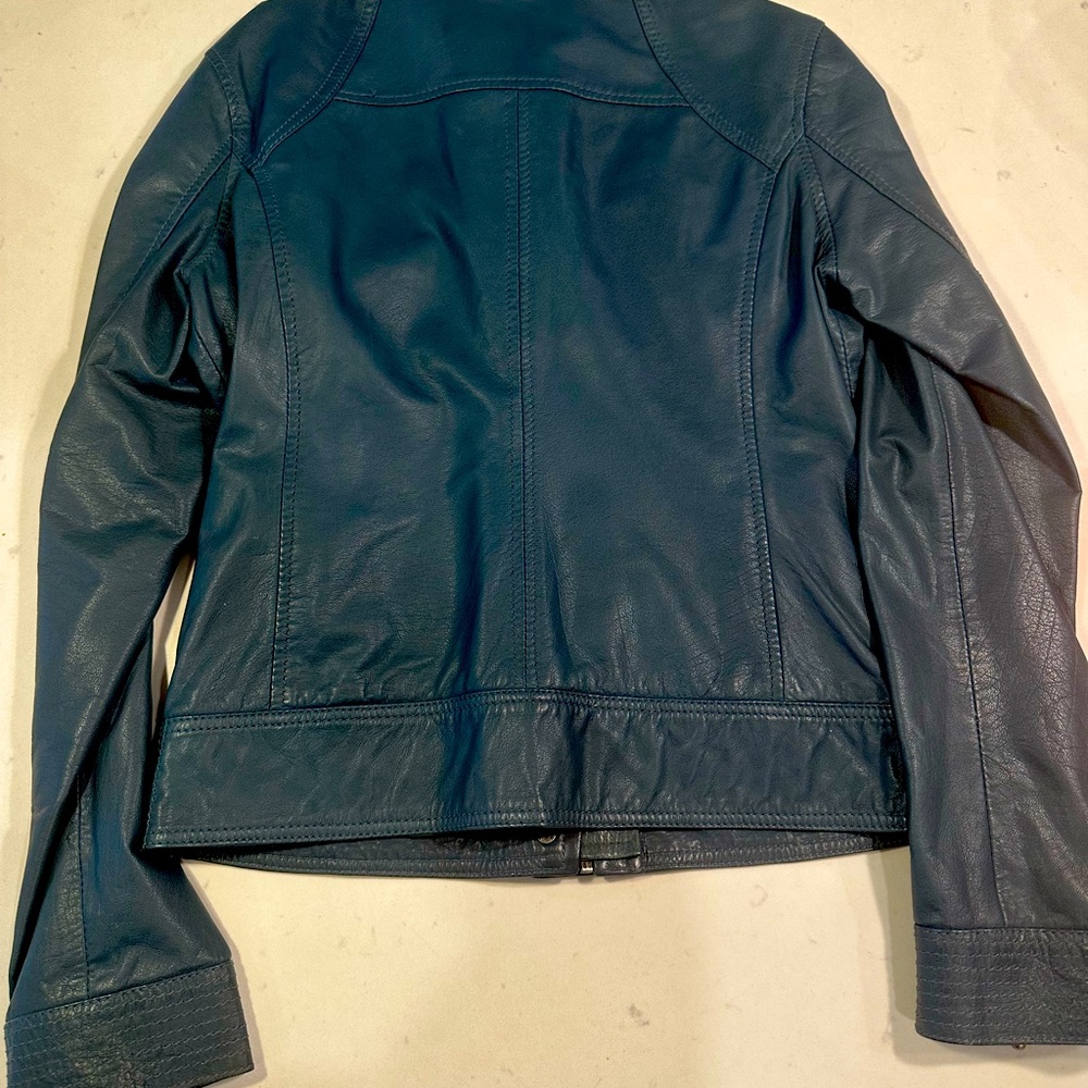 Pull&bear leather jacket, women